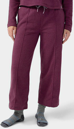 Women's Turpin Fleece Wide Crop Pant