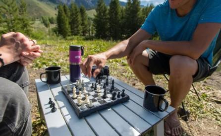 Basecamp Magnetic Chess/Checkers