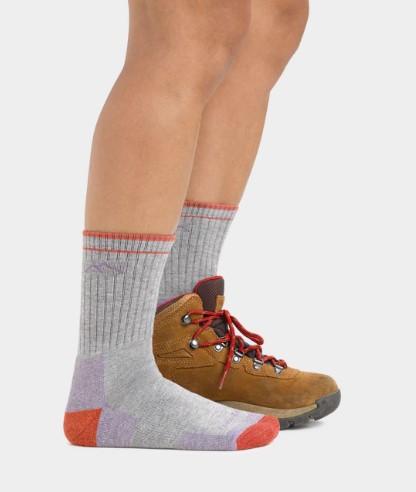 Womens Hiker Coolmax Micro Crew Cushion Sock