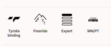 Attack Hybrid 14 95mm Blk/Gold (25/26)