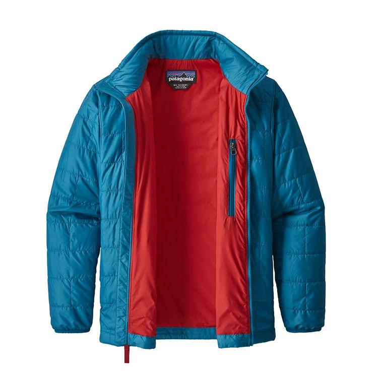 Kids Nano Puff Brick Quilt Jacket