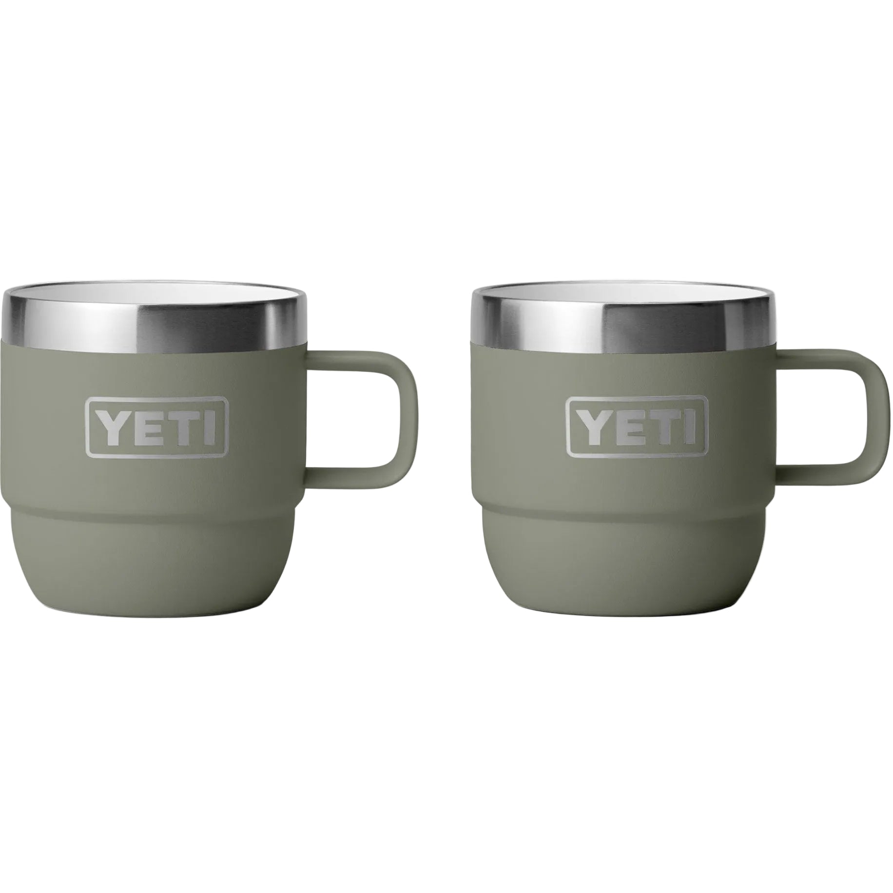 Rambler 6 oz Stackable Mug w/ Durasip Ceramic Lining 2 pack