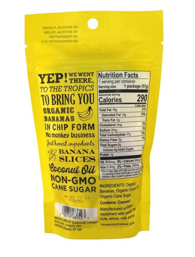 Energy Go Banana Chips