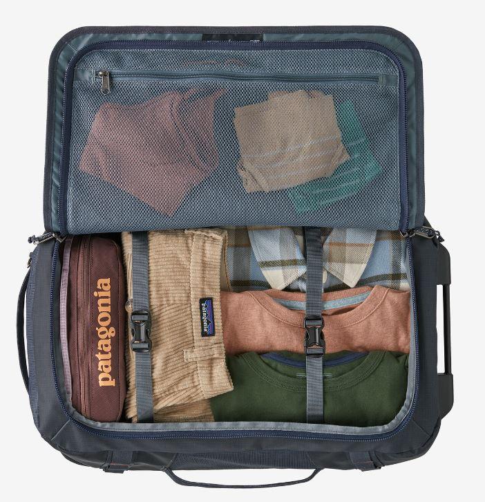 Black Hole Matte Wheeled Duffel 40L