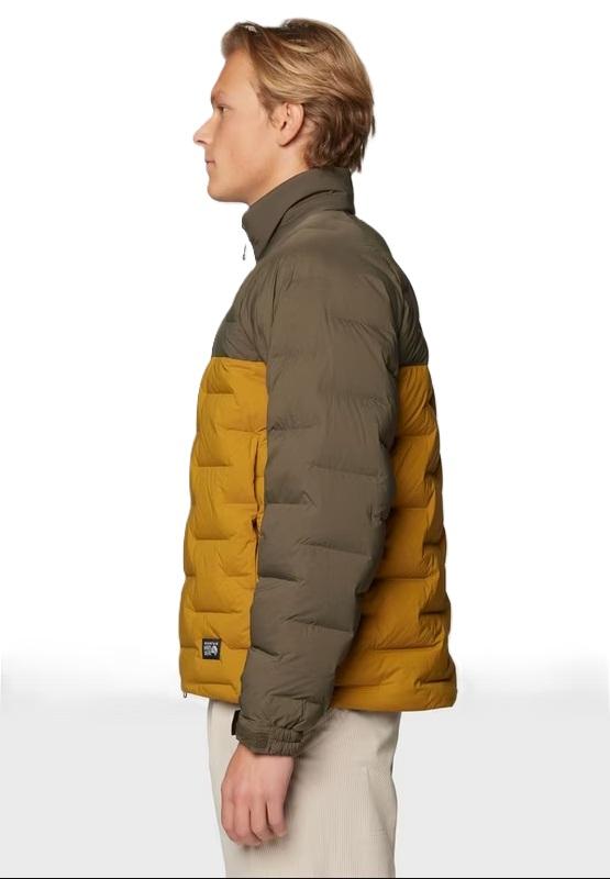 Mens StretchDown Big Baffle Jacket