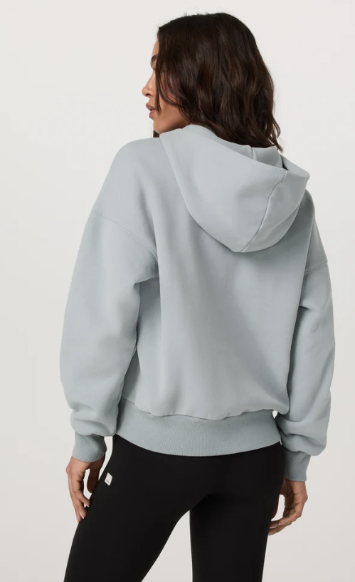 Womens Restore Over Sized Half Zip Hoodie