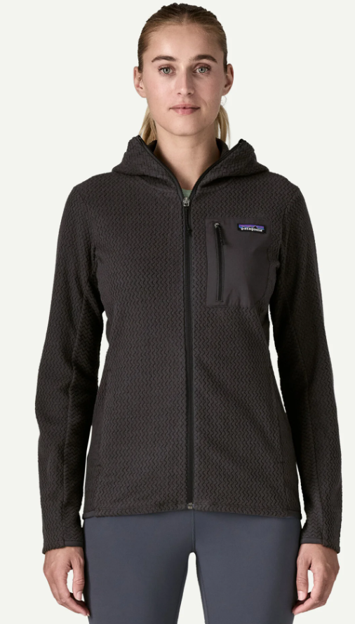 Womens R1 Air Fleece FullZip Hoody