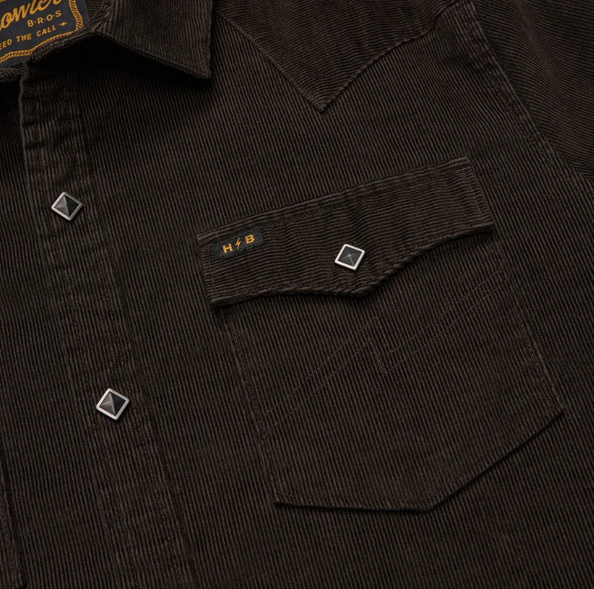 Banning Corduroy Snapshirt