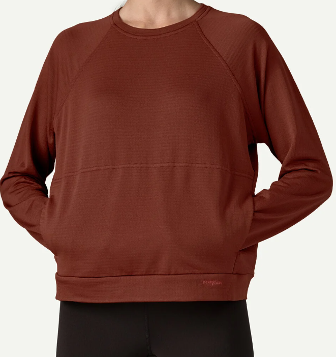 Womens LongSleeved Capilene Thermal Crewneck