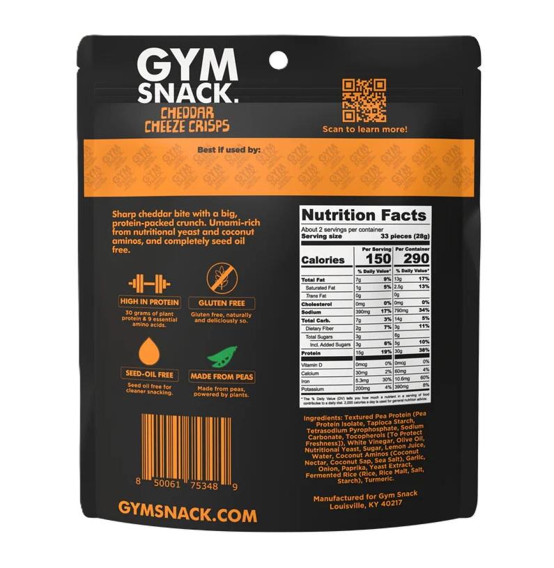 Cheddar Cheeze Protein Crisps