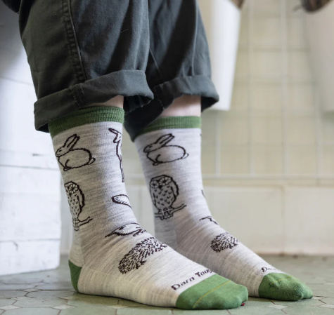 Womens Woodland Creatures Crew Lightweight