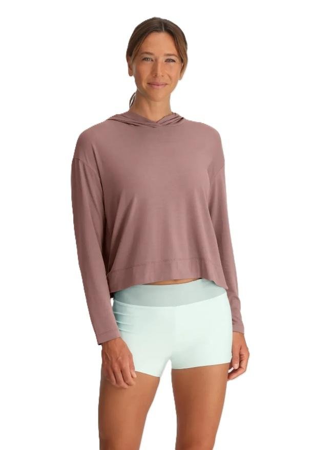 Women's Bamboo Shade Crossover Hoodie - Bill & Paul's