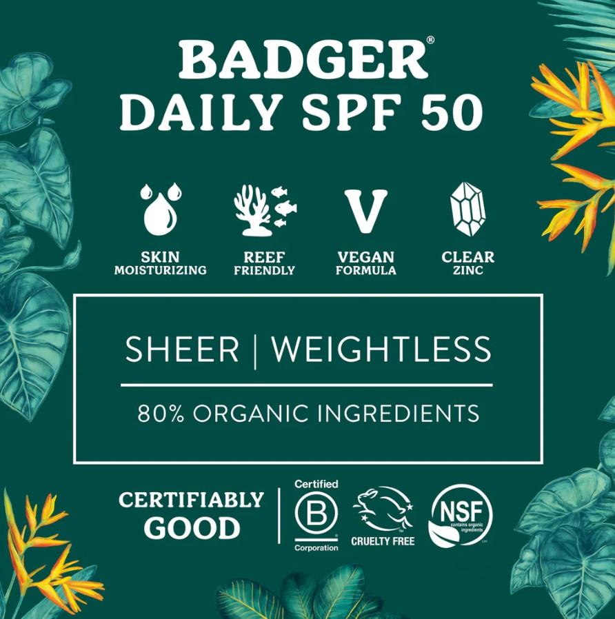 SPF 50 Daily Mineral Sunscreen 4oz