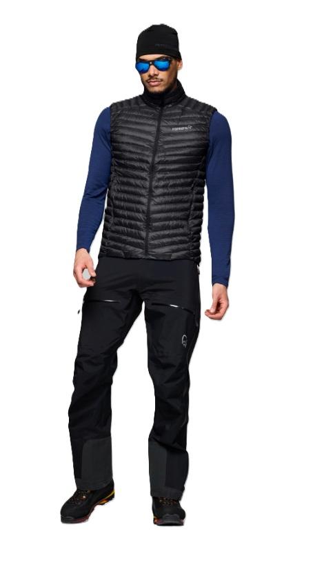 Mens Trollveggen down800 Vest