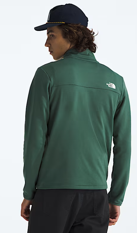 Mens Cedar Trail Grid Fleece FullZip Jacket