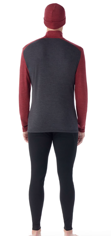Mens Classic Thermal Merino Base Layer 1/4 Zip