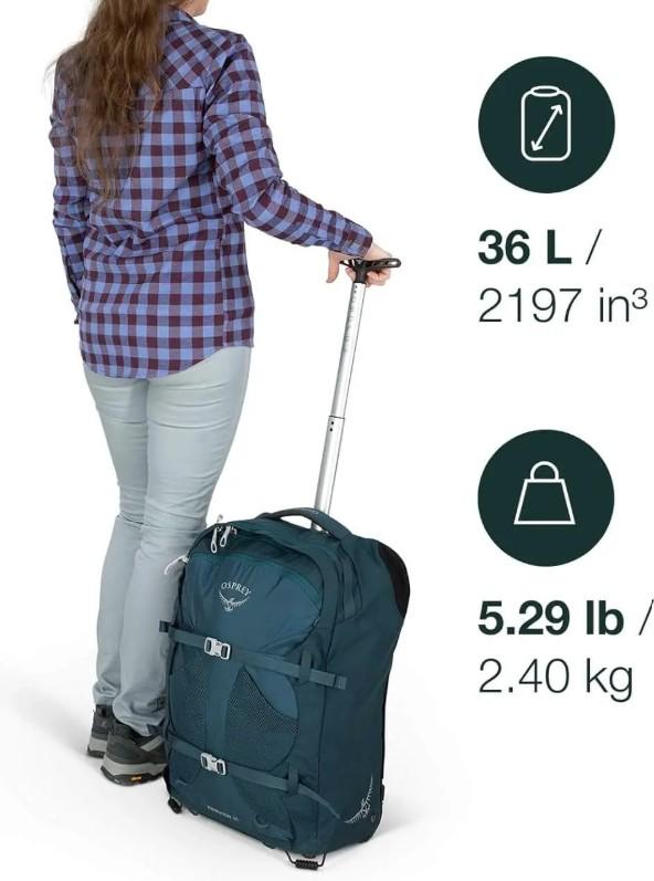 Fairview Wheeled Travel Pack 36L