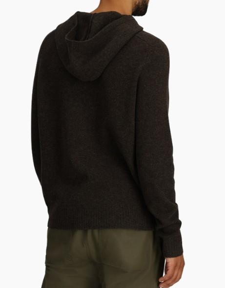 Mens Rockcraft Wool Hoodie