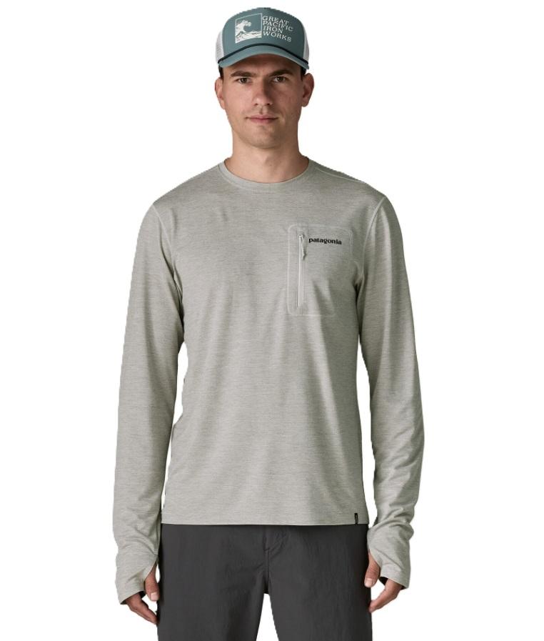 Men's Long Sleeved Capilene Cool Sun Shirt  Fitz Roy Trout