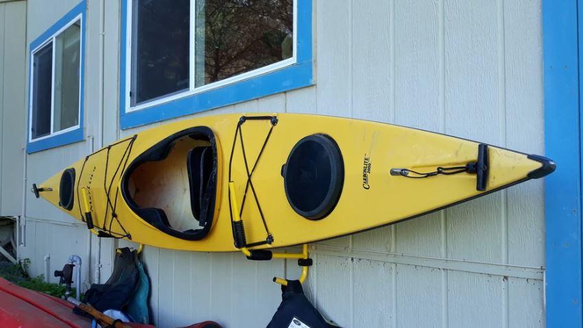 Folding Wall Kayak Rack