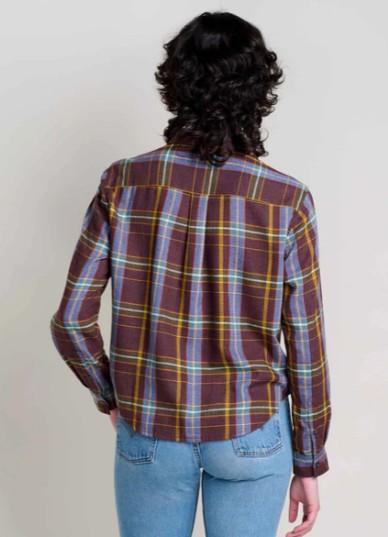 Womens ReForm Flannel Boxy Shirt