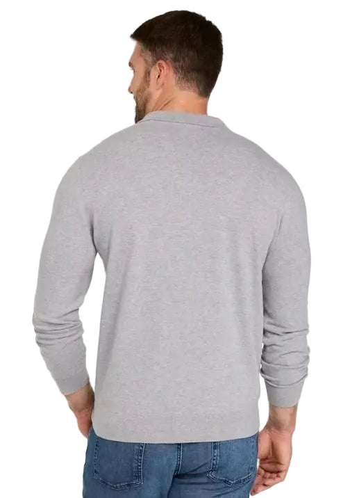 Men's All Seasons Cotton Polo Sweater