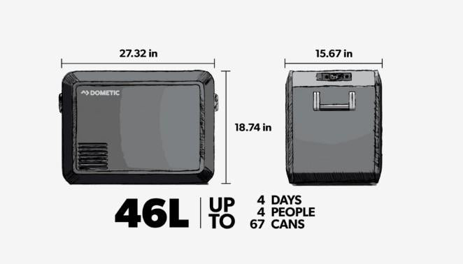 CFX345 Powered Cooler