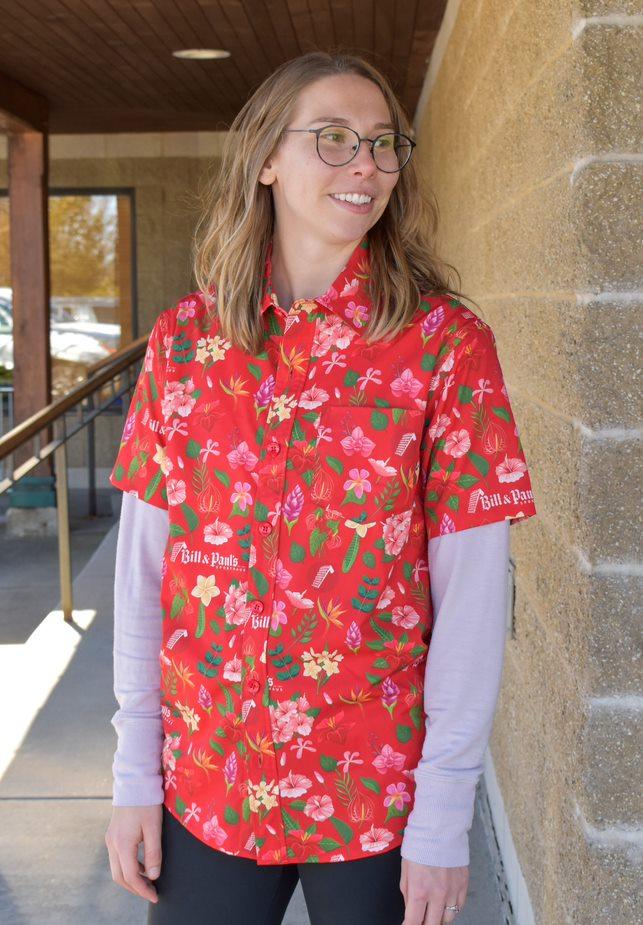 Branded Hawaiian Short Sleeve Shirt