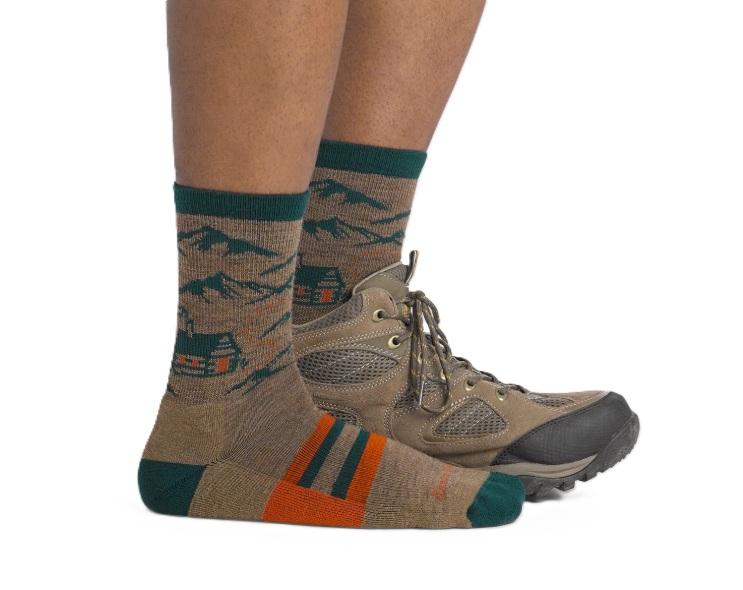 Mens Hike Hike Hut Micro Crew Midweight