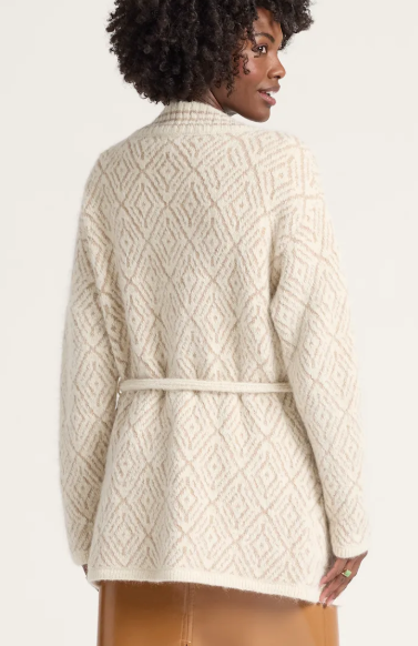 Womens  Alpaca Cardigan