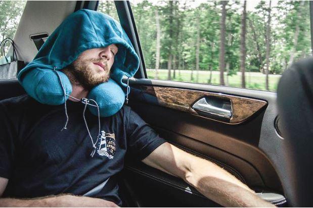 Blackout Hooded Neck Pillow