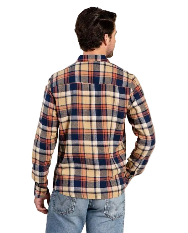 Men's Indigo Flannel Shirt