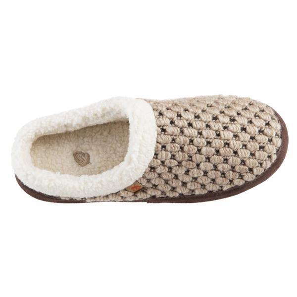 Womens Acorn Jam Mule Slippers