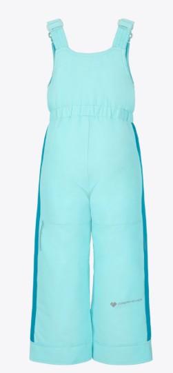 Girls Snoverall Stripe Bib Pant