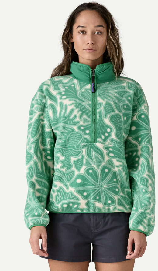 Womens Synchilla Fleece Marsupial Pullover