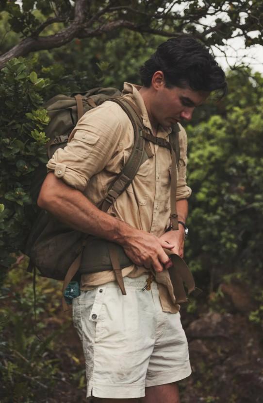 Mens Travellers Linen Shirt