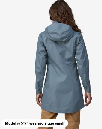 Womens Torrentshell 3L City Coat