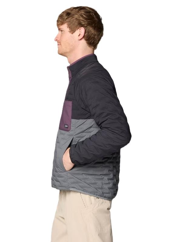 Mens Stretchdown Light Snap Neck