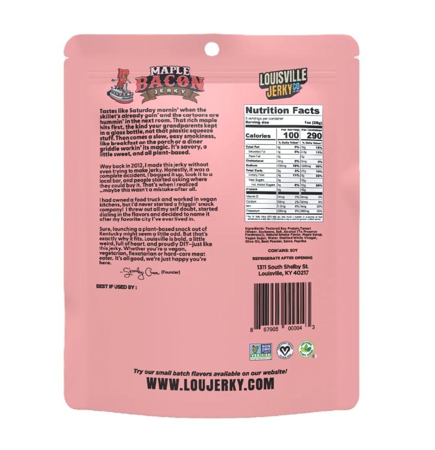 Maple Bacon Jerky
