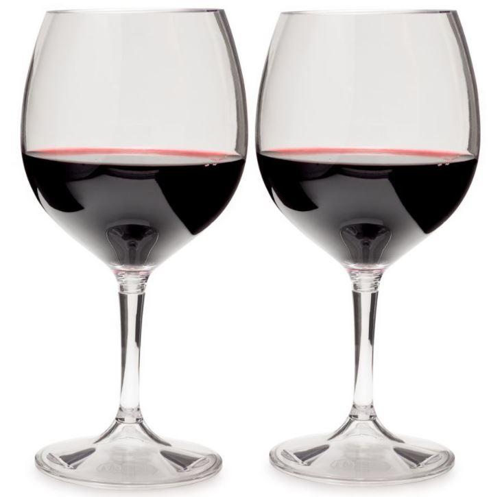 Nesting Red Wine Glass Set