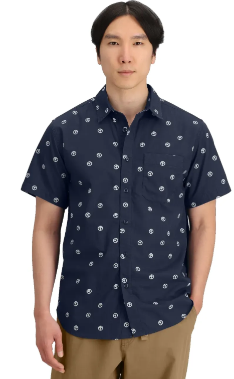 Mens Short Sleeve Baytrail Pattern Shirt