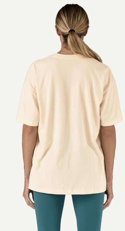 Womens Tread Lightly Oversized Organic TShirt