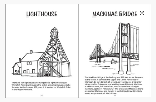 Michigan Activity Book