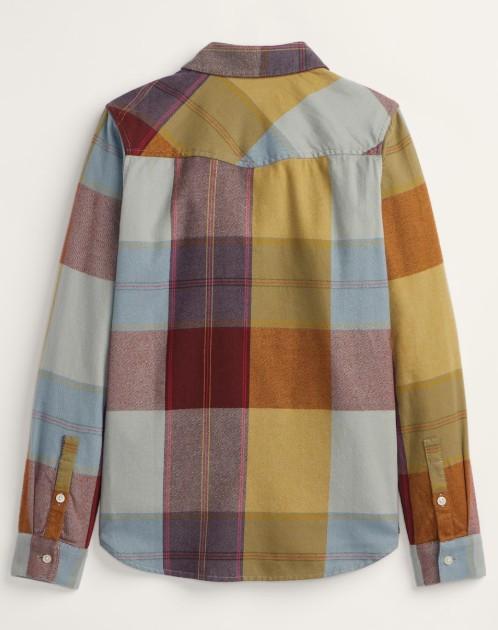 Womens Relaxed Flannel Shirt