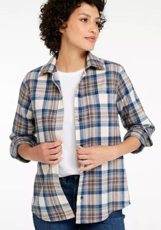 Women's Scotch Plaid Shirt
