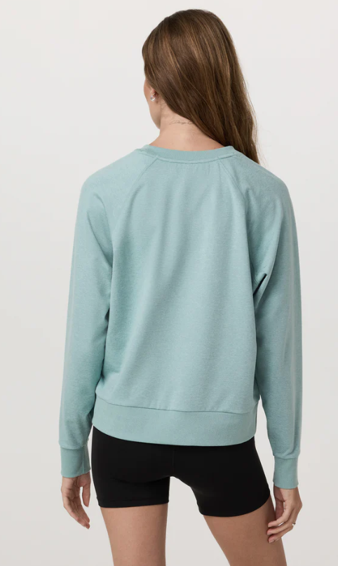 Womens Long Sleeve Halo Crew