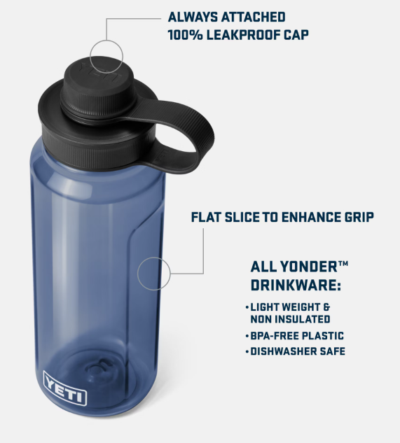 Yonder Bottle 1.0L w/Tether