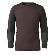Mens Intraknit Thermal Merino Colorblock Crew