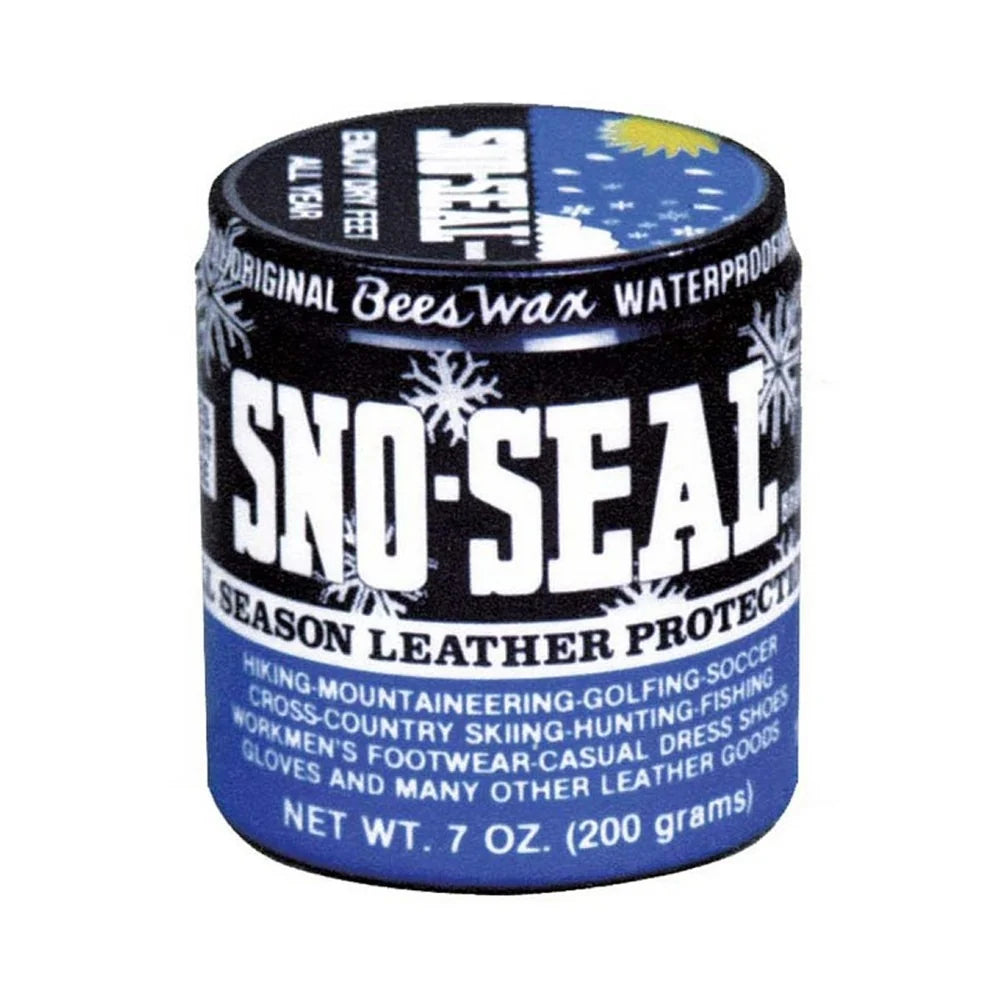 Sno Seal All Season Beeswax Waterproofing Leather Protection 7oz Jar