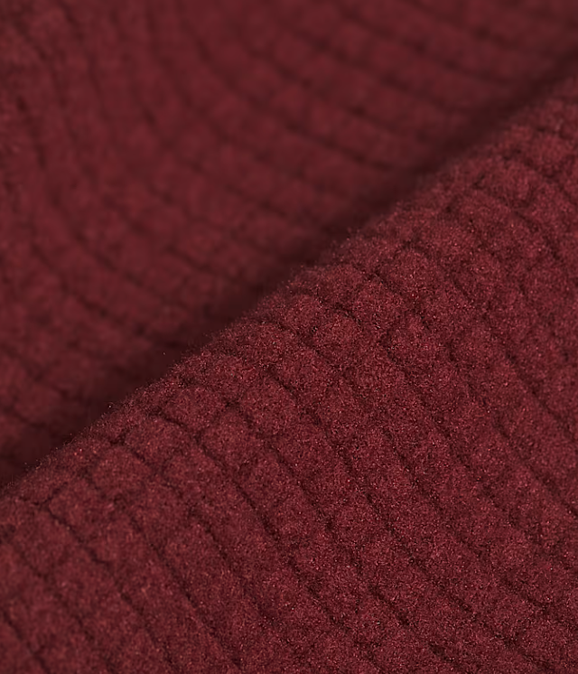 Mens Cedar Trail Grid Fleece   Zip